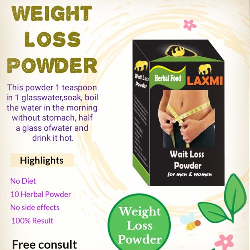 Herbal Weight Loss Powder